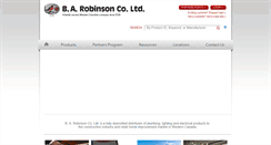 Desktop Screenshot of barobinson.com